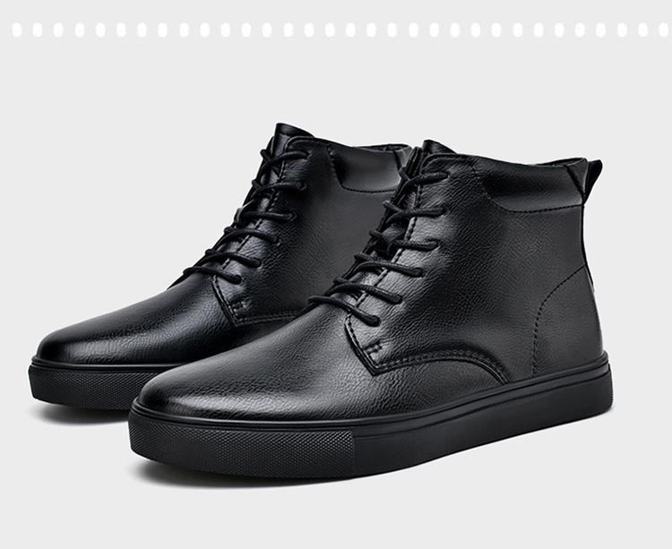 Plus Size High Top Board Shoes for men