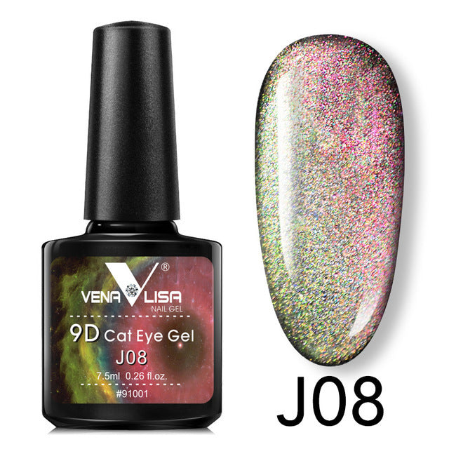 Venalisa 9D Gel Polish Cat Eye Magic – Galaxy Starry Magnetic Multicolor 5ml