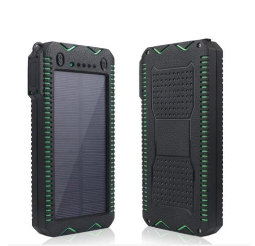 Solar Power Bank 15000 mAh – Rugged, Portable Charger for Outdoor Adventures