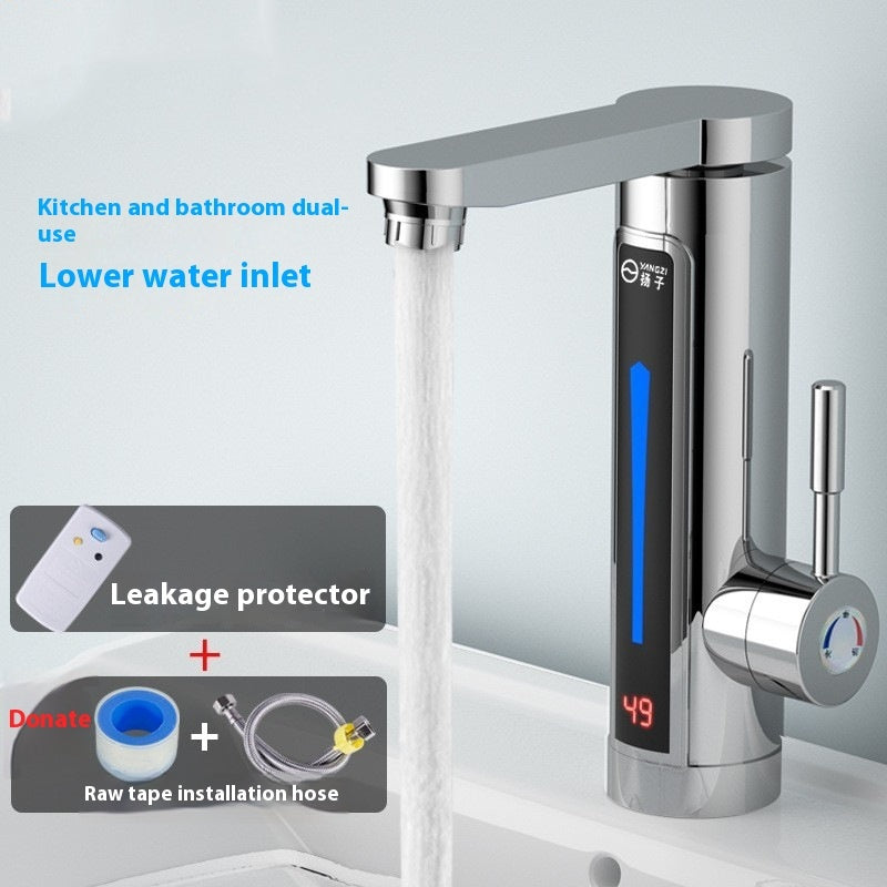 Instant Electric Faucet with Heating - Efficient Hot Water Solution for Kitchen & Bathroom