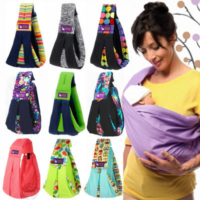 Breathable Cotton Baby Sling Carrier – Ergonomic One-Shoulder Design for Active Parents