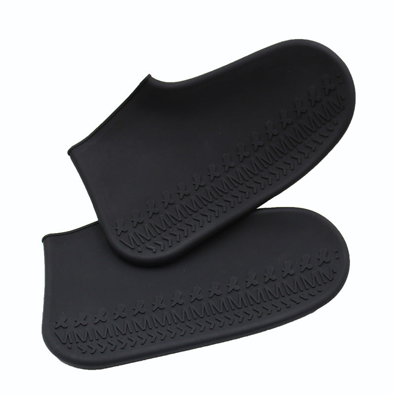 Non-Slip Thick Silicone Rain Shoe Covers – Waterproof & Eco-Friendly