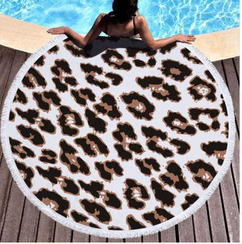 Round Printed Beach Towels – Soft, Stylish, and Perfect for the Beach