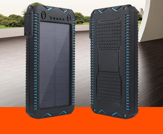 Solar Power Bank 15000 mAh – Rugged, Portable Charger for Outdoor Adventures