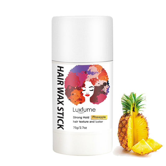 Pineapple Coconut Hair Wax Stick – Frizz Control, Smooth & Shiny Hair Styling