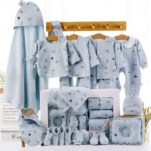 Cotton Winter Newborn Baby Gift Box – Essential Baby Items for Newborns, Soft & Gender-Neutral