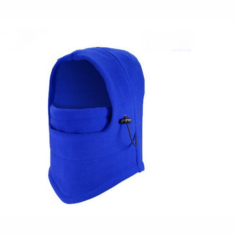 Unisex Winter Fleece Hat with Face Protection – Perfect for Cycling and Outdoor Activities