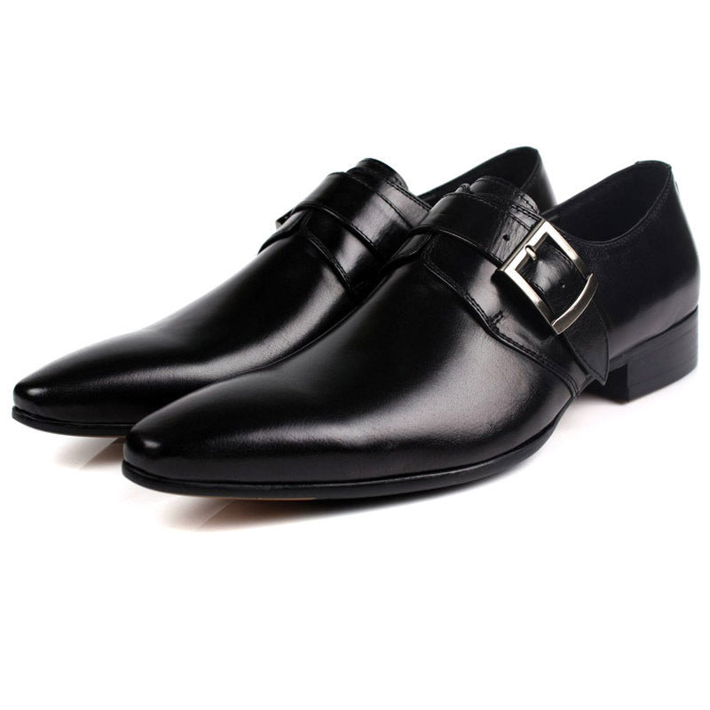 New Men's Business Suits Pointed Toe Shoes