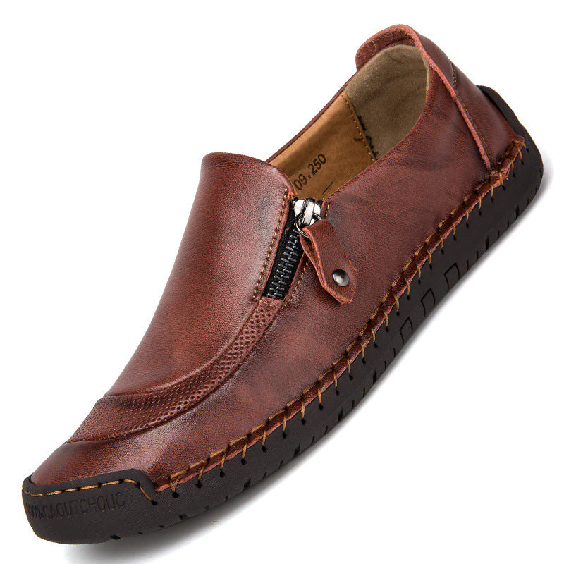 Handcrafted Leather Shoes-big sizes for men