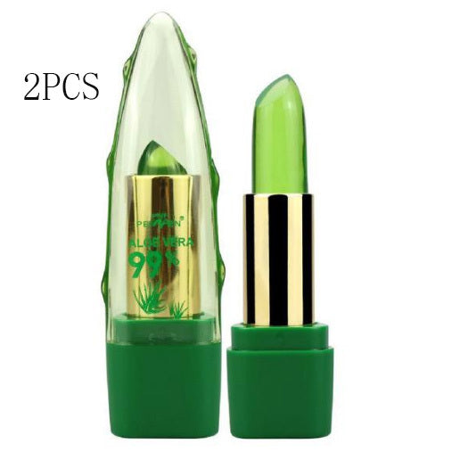 Moisturizing Aloe Vera Gel Lipstick – Long-lasting Hydration & Color Changing Formula