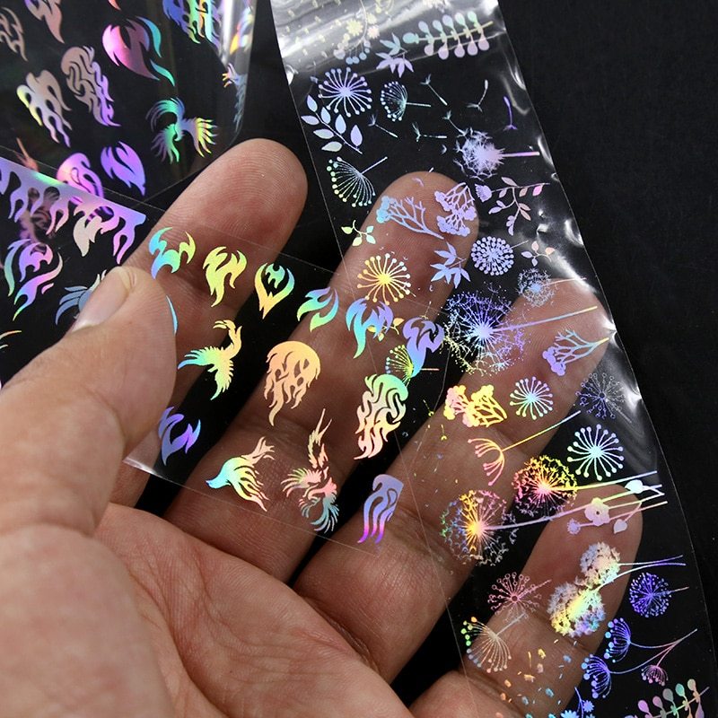 Premium Nail Stickers for Nail Art – 1 Meter Length, 4 cm Width, DIY Creative Designs