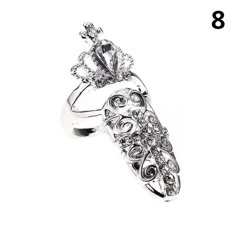 Diamond Nail Jewelry – Elegant Nail Decoration in Alloy/Silver/Gold