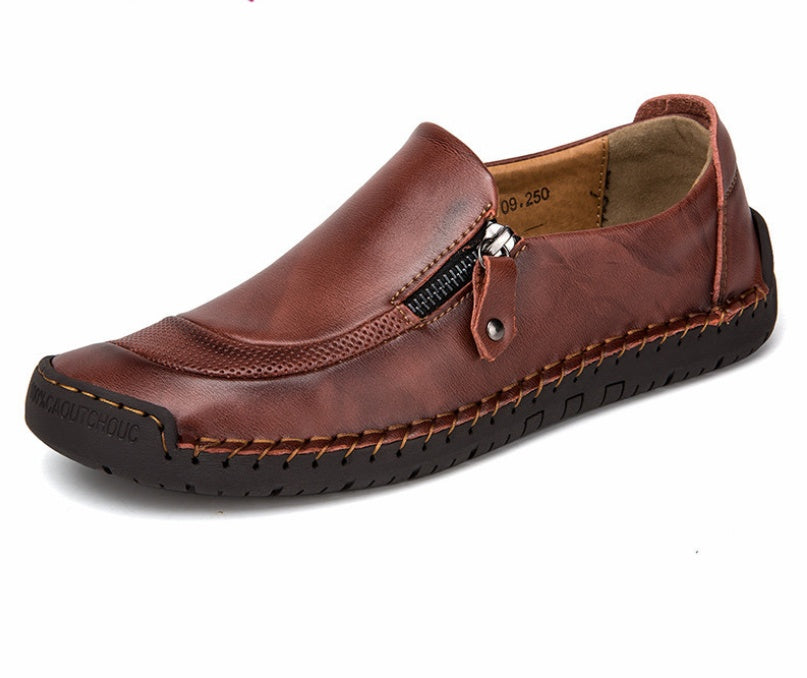 Handcrafted Leather Shoes-big sizes for men