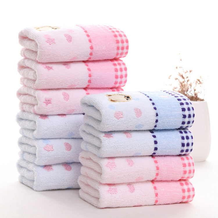 Kids' Cotton Cartoon Towel - Ultra-Soft, Quick-Dry, and Fun Designs for Children