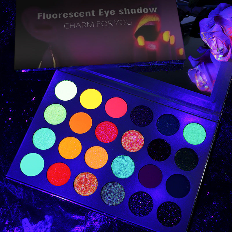 Persistent Glow Eyeshadow – UV Glow in the Dark 24 Colors