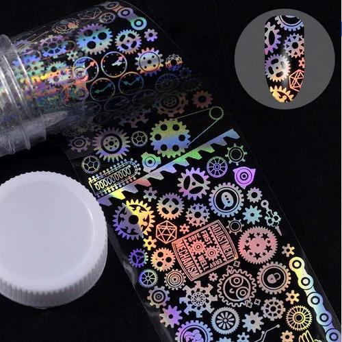 Premium Nail Stickers for Nail Art – 1 Meter Length, 4 cm Width, DIY Creative Designs