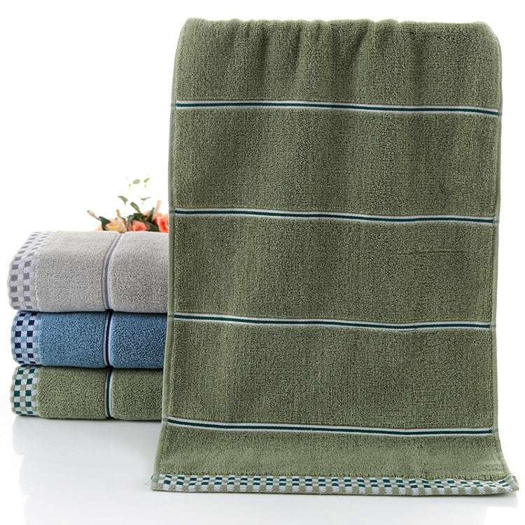 Premium Cotton Embroidered Towel - Soft, Absorbent, and Elegant