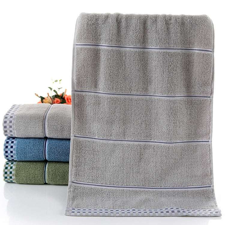 Premium Cotton Embroidered Towel - Soft, Absorbent, and Elegant