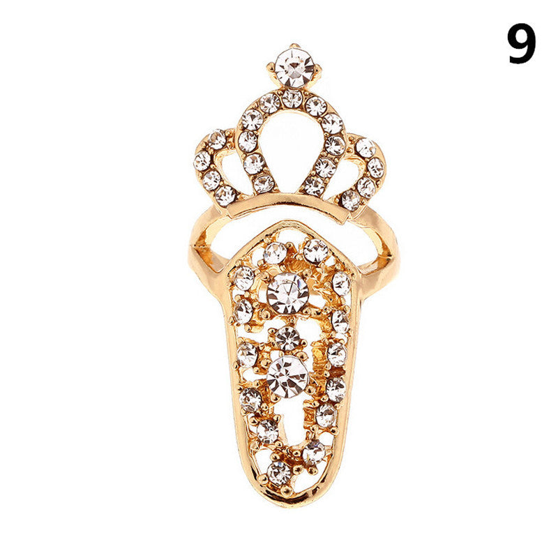 Diamond Nail Jewelry – Elegant Nail Decoration in Alloy/Silver/Gold