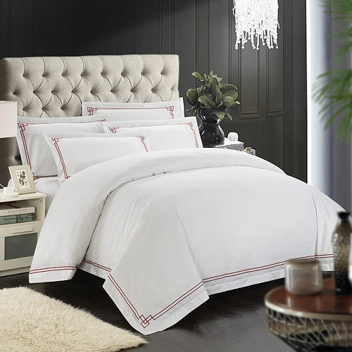 Four-Piece Cotton Bedding Set Elegance