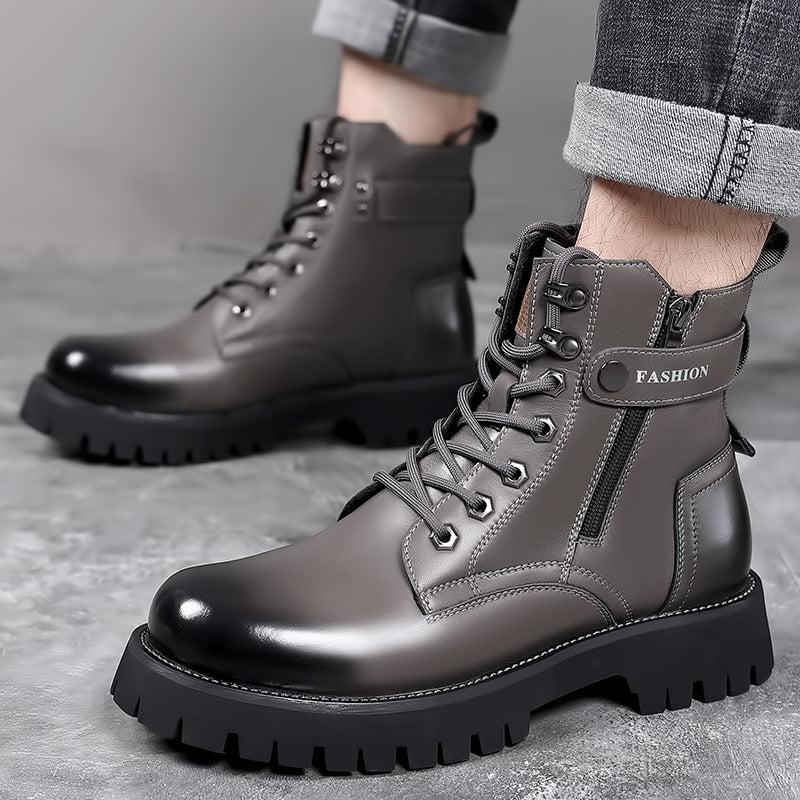 Men´s Martin Boots with Thick Soles-style and comfort