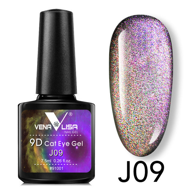 Venalisa 9D Gel Polish Cat Eye Magic – Galaxy Starry Magnetic Multicolor 5ml