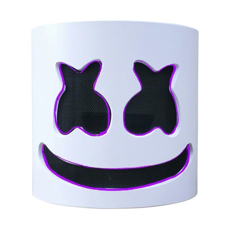 Vibrant LED Face Mask with Sound Control - Adjustable Modes & High Durability