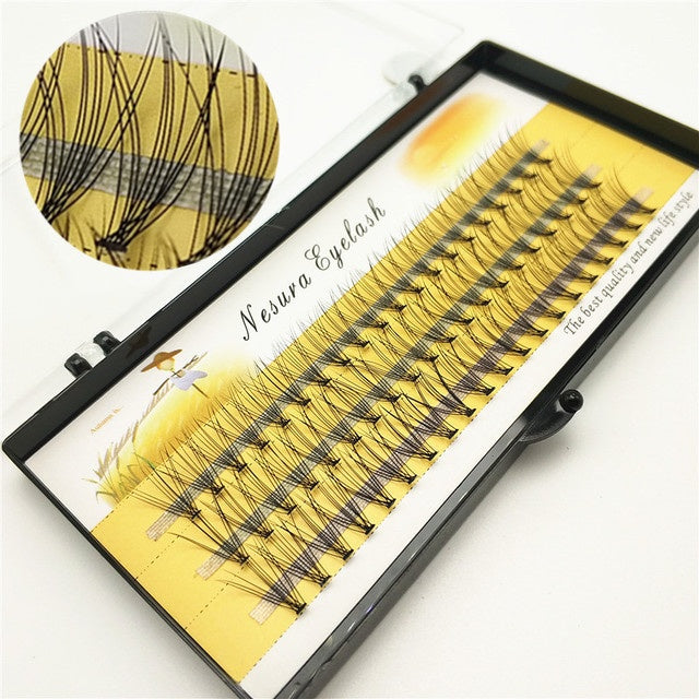 Luxurious Faux Mink Eyelashes – 60 Pieces in Various Lengths for Stunning Eye Looks