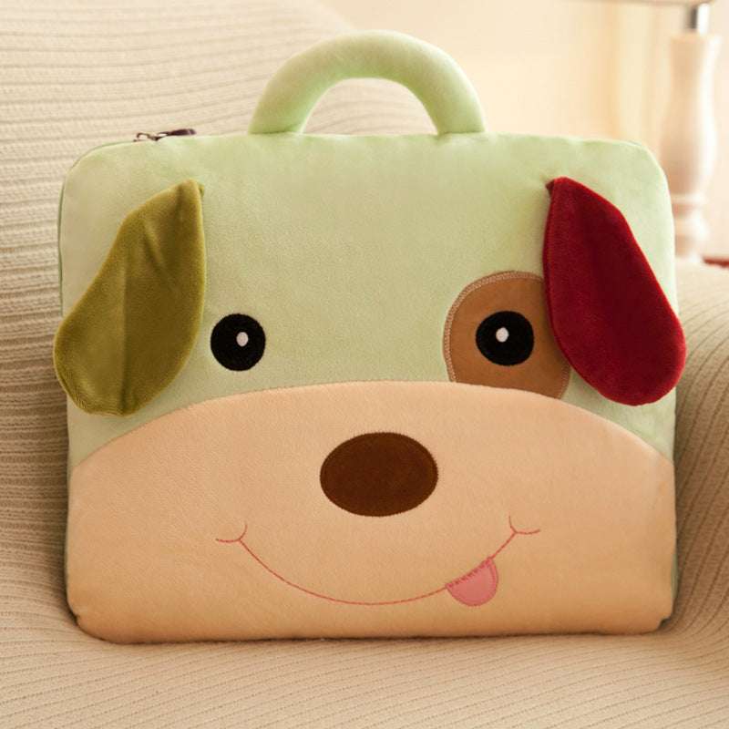 Functional Cartoon Folding Pillow Nap Blanket – Soft, Cozy, and Fun