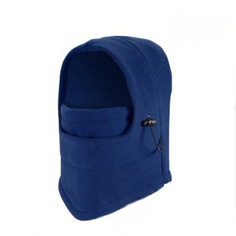 Unisex Winter Fleece Hat with Face Protection – Perfect for Cycling and Outdoor Activities