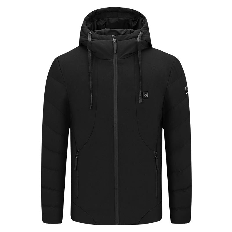 USB Rechargeable Heated Cotton Jacket for Unisex - Stylish & Functional Winter Wear