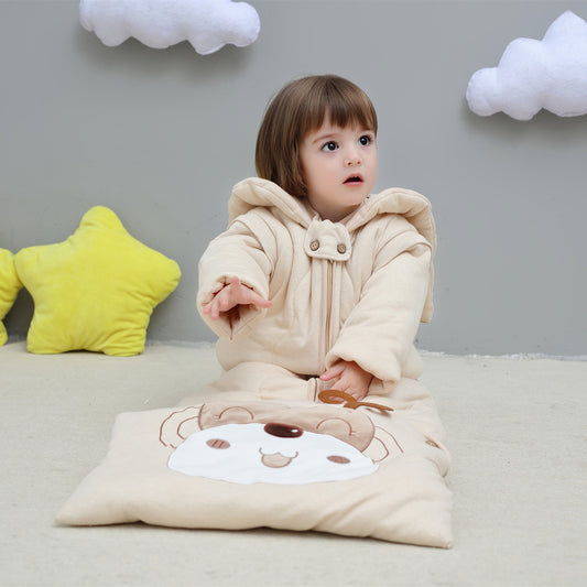 Baby Cotton Sleeping Bag – Warm & Breathable Sleep Sack for Autumn & Winter