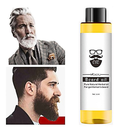 Mokeru Beard Care Oil – 30 ml for Healthy and Shiny Beard Growth