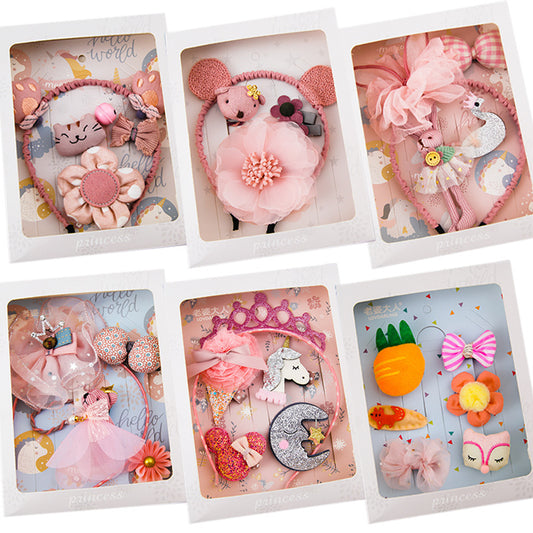 Kid´s Hair Accessories-Handcrafted Hair Accessories Set