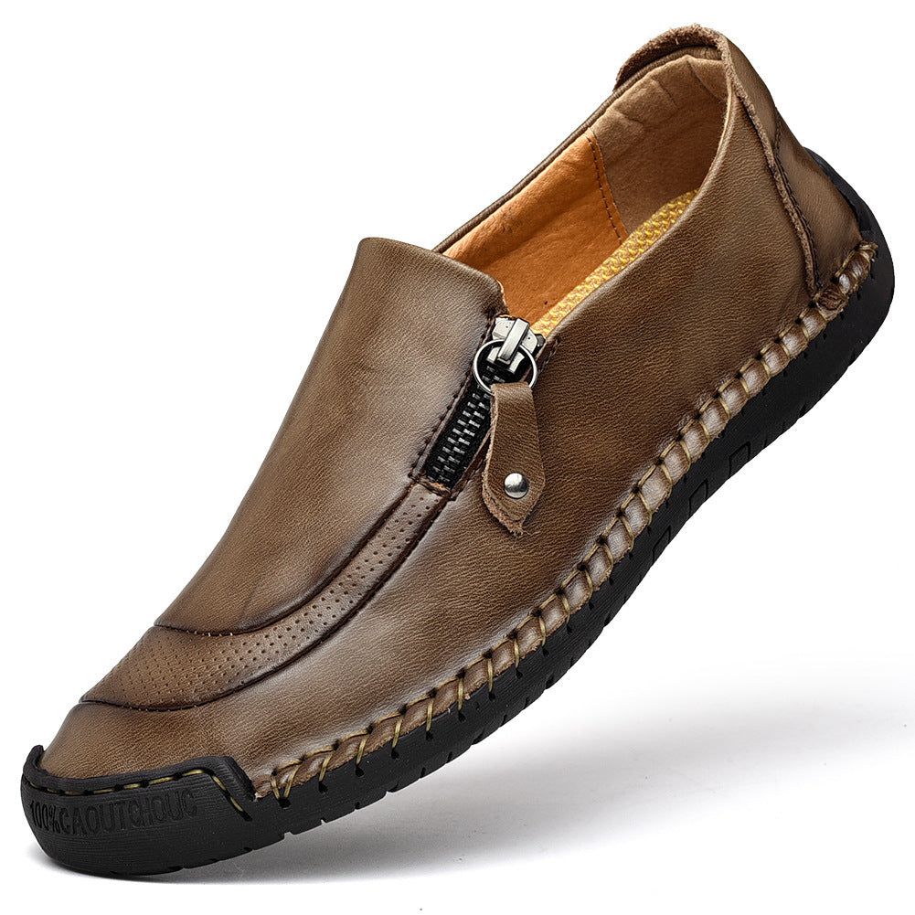 Handcrafted Leather Shoes-big sizes for men