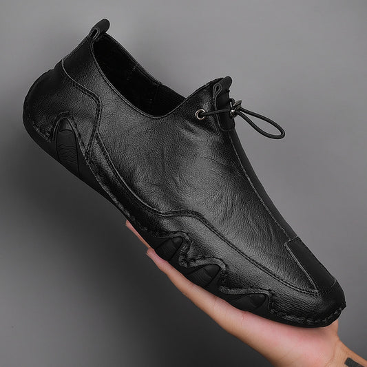 Men´s Plus Size Sporty Genuine Leather Shoes