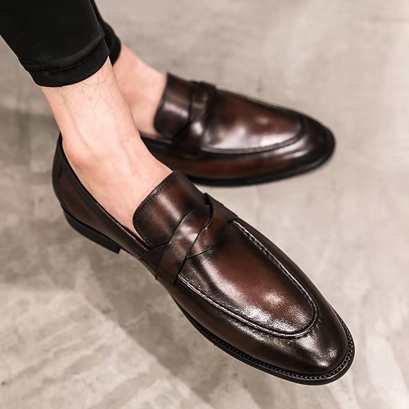 Casual Slip on British Leather Shoe