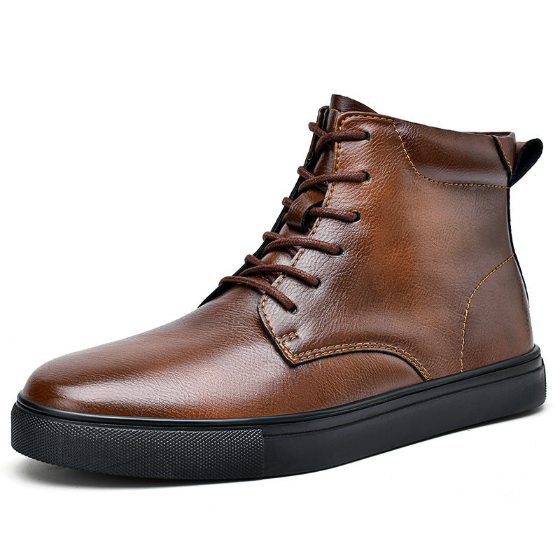 Plus Size High Top Board Shoes for men