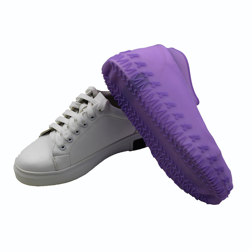 Non-Slip Thick Silicone Rain Shoe Covers – Waterproof & Eco-Friendly