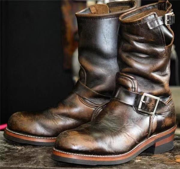 Flat Wedge Mid Tube All Match Men´s boots