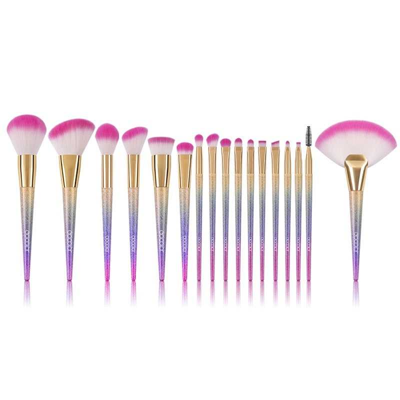 High-Quality Makeup Brush Set – Luxurious Handcrafted Brushes with Fine Fiber Bristles