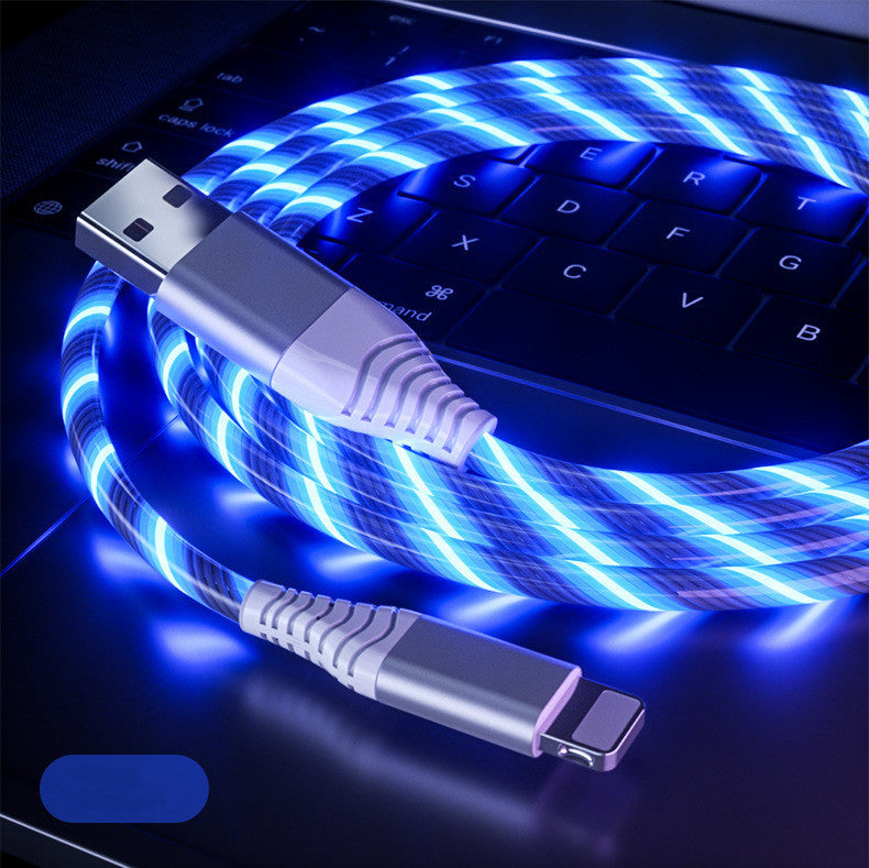 Fast 3-in-1 Charging Cable - Aluminum Alloy with Luminous Feature