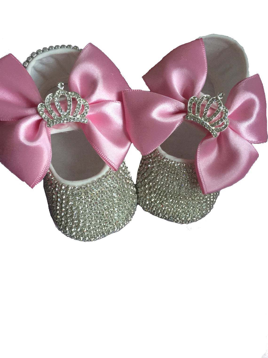 Fashion Rhinestone Shoes for Kids – Photography Props for Newborns & Special Occasions