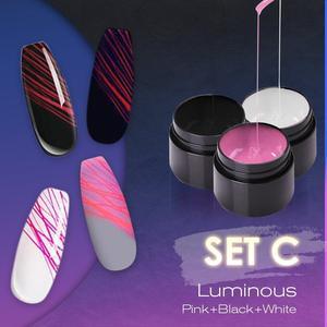 Luminous Nail Art Spider Nail Gel UV Nail Polish – Creative Nail Art