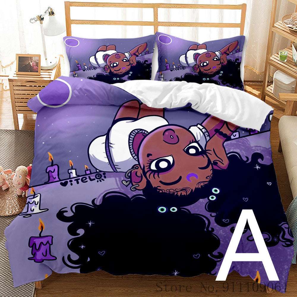 African Girl Bedding Set for Children