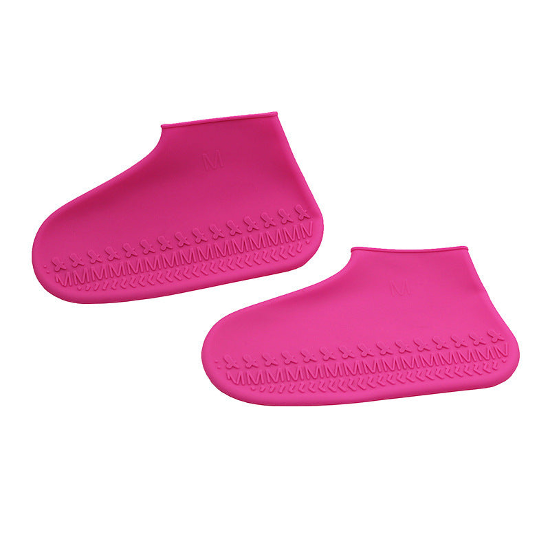 Non-Slip Thick Silicone Rain Shoe Covers – Waterproof & Eco-Friendly