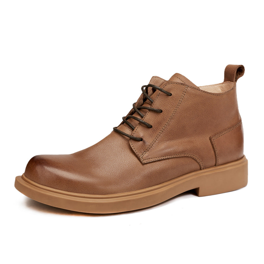 Martin Boots-Full Grain Leather Boots for men