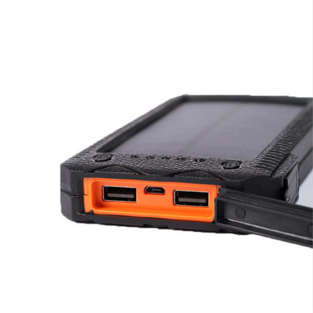 Solar Power Bank 15000 mAh – Rugged, Portable Charger for Outdoor Adventures