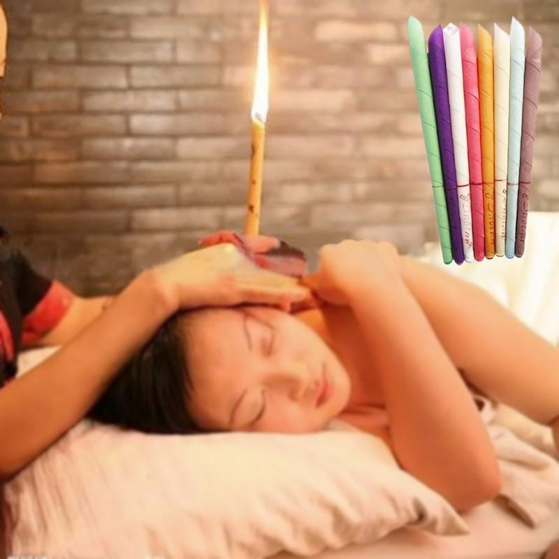 Ear Candles Set – 70pcs Mixed Colors for Ear Wax Removal, Tinnitus Relief, and Improved Listening