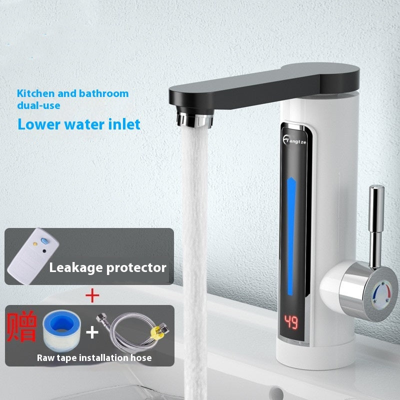 Instant Electric Faucet with Heating - Efficient Hot Water Solution for Kitchen & Bathroom